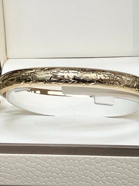 Gold Filled Bangle Bracelet